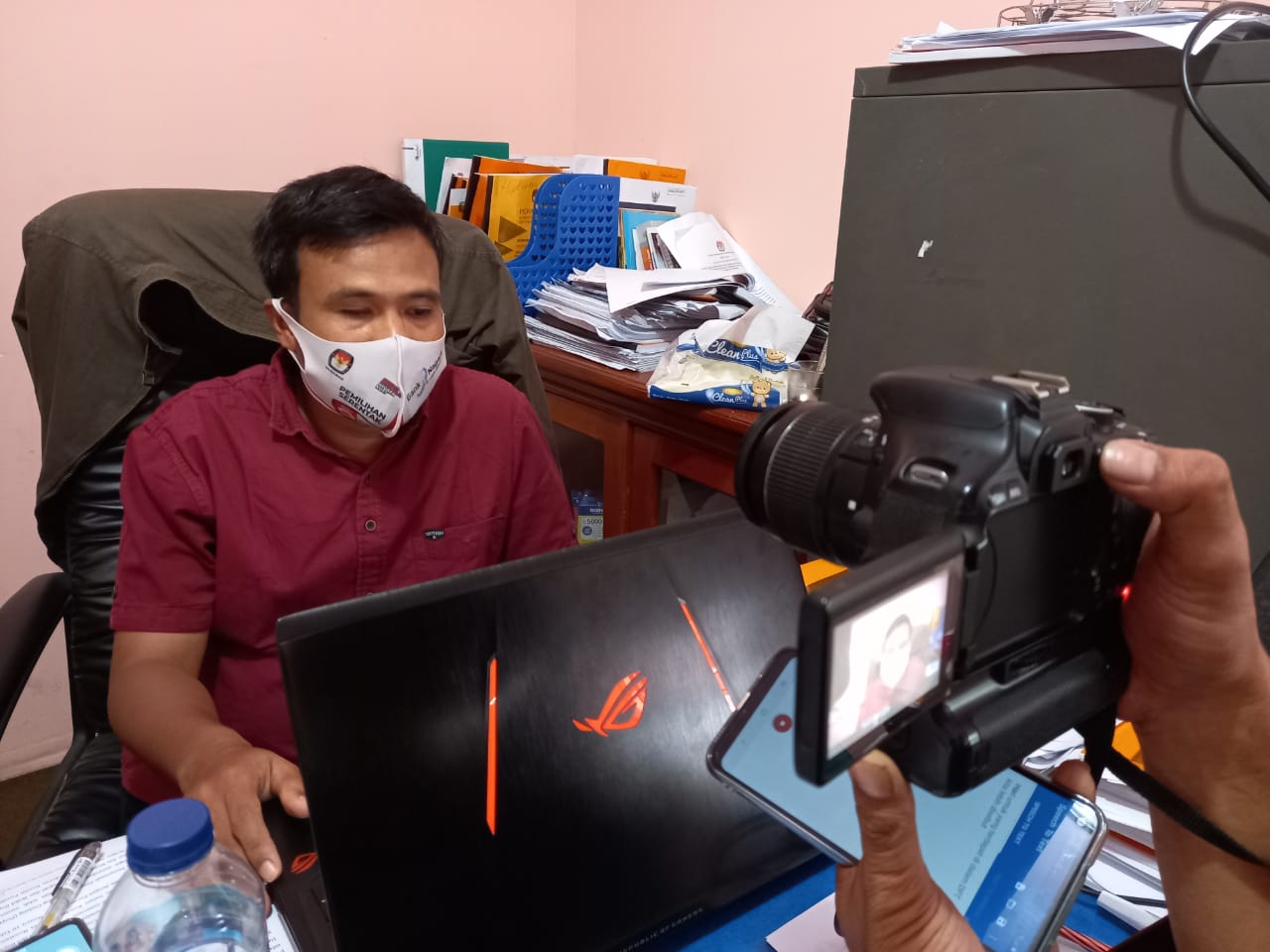 Komisioner KPU Pasaman Taufiq